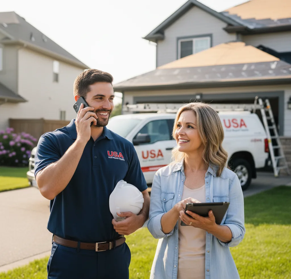 USA Roof Repair Experts customer support in Muskegon Heights